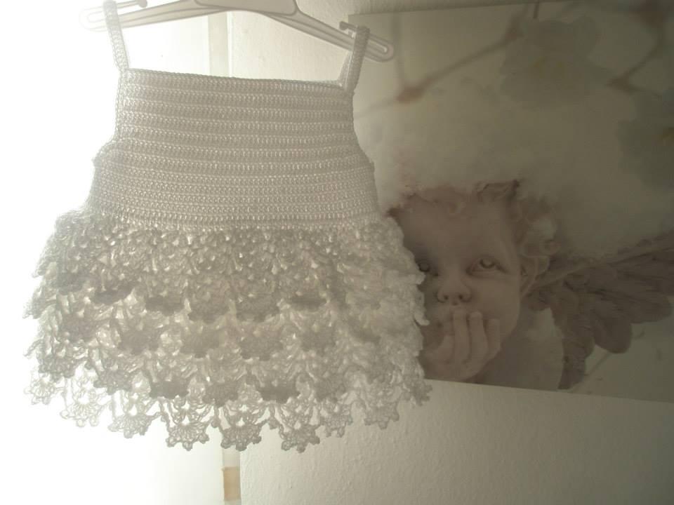 Yazlık Örgü Bebek Elbisesi Hobilendik