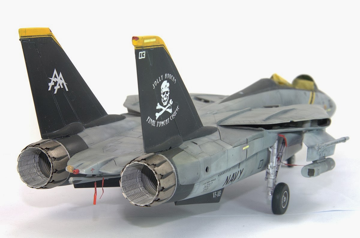 The Hamfisted Modeller: 1/48 Hasegawa F-14B Tomcat - Part X