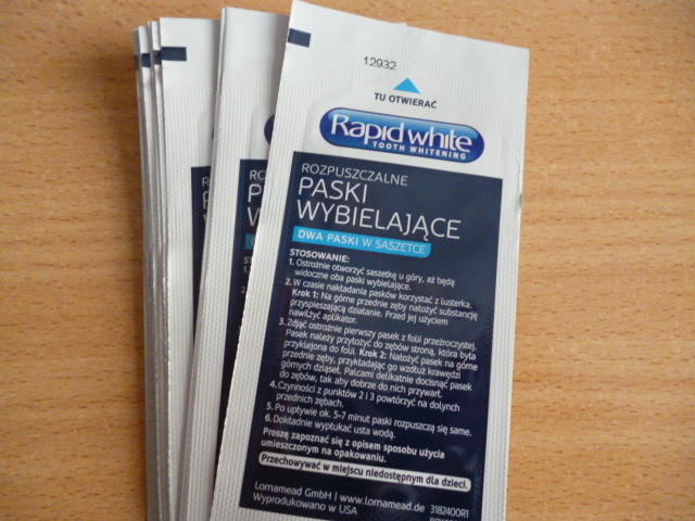 Moni S Blog Bleaching Strips Rapid White Von Dm
