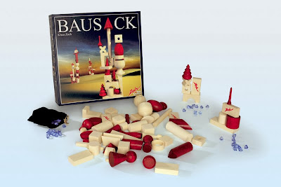 Bausack - The box and playing pieces