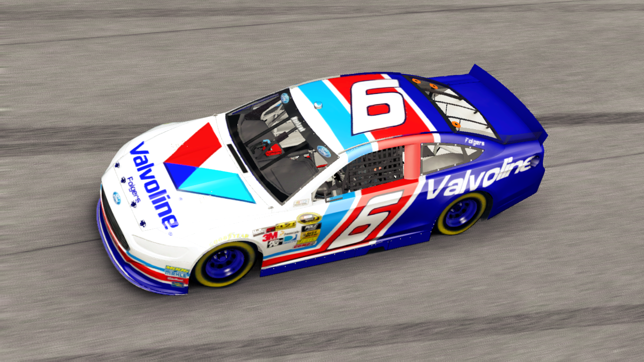 NASCAR '14: Mark Martin Valvoline #6 Ford Fusion - NASCAR '14