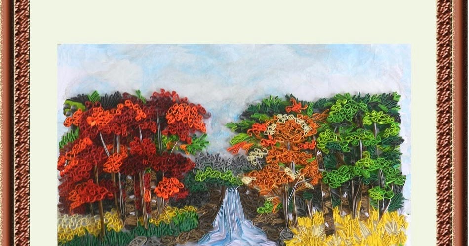 A Journey Into Quilling Paper Crafting A Quilled Nature