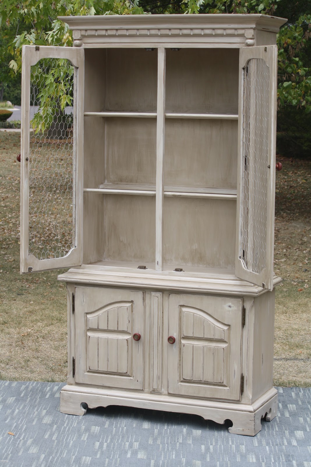 never a dull day... Creamy Distressed China