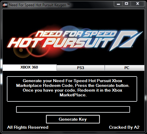 (2011) Need for Speed Hot Pursuit-RELOADED Crack Only