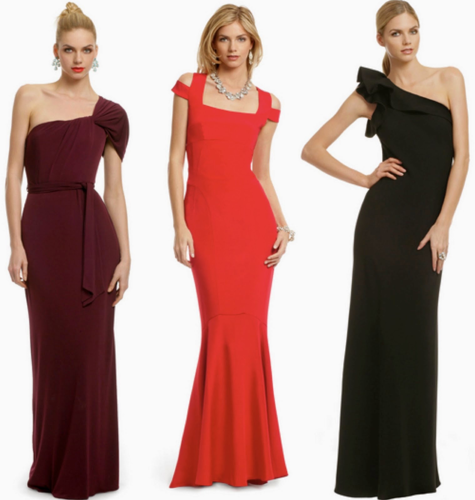 women's clothing for black tie event