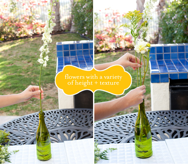 Marry2Love DIY 4 Wine Bottle Arrangements