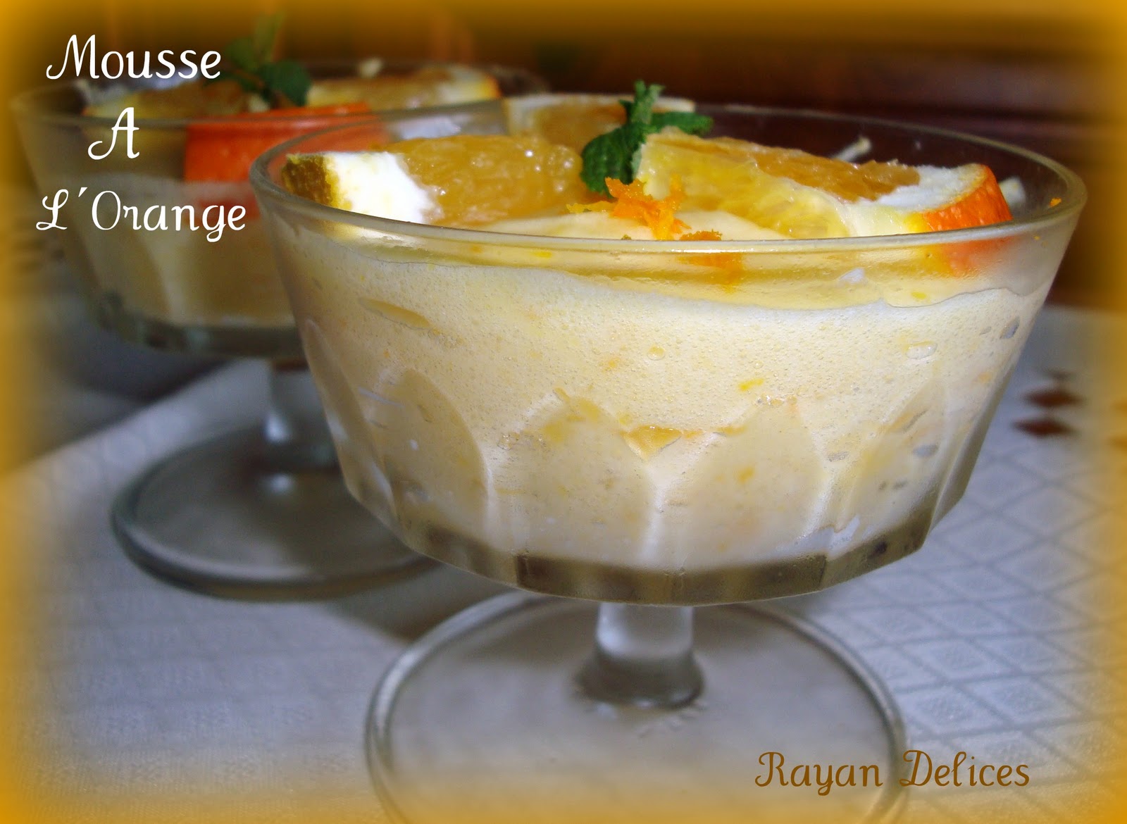 MOUSSE A L´ORANGE