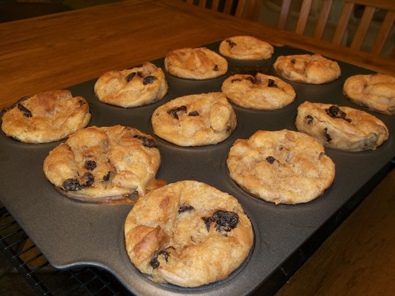 Cooking & Conversation Bread Pudding with Lemon Sauce