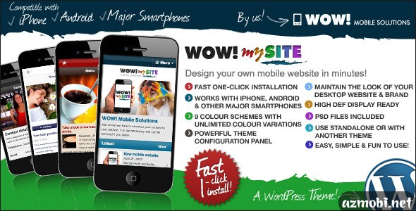 WOW! mySite WordPress Mobile Theme
