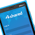 Aplikasi Resmi "4shared" Untuk Nokia Lumia Windows Phone 8 & 8.1