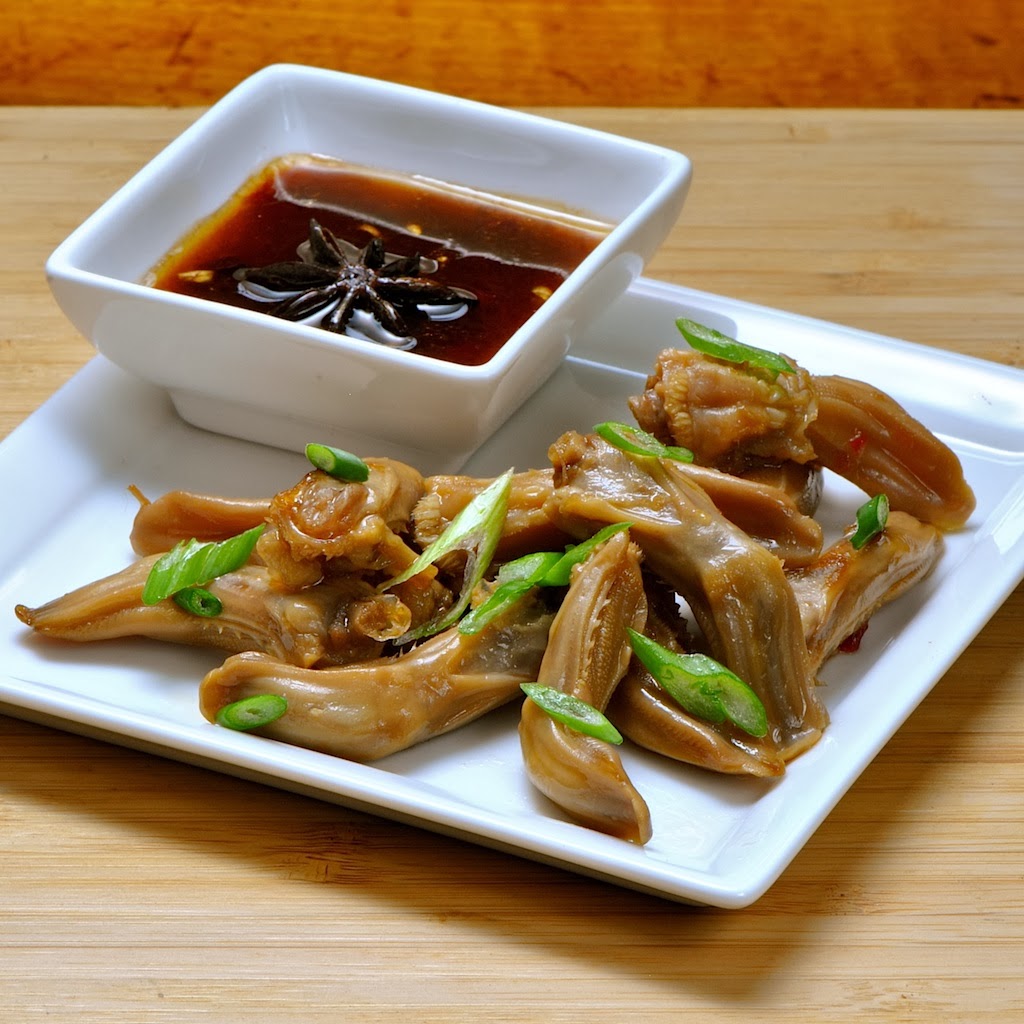 JULES FOOD... Duck Tongues. Two ways. Slow Simmer and Oven Braised