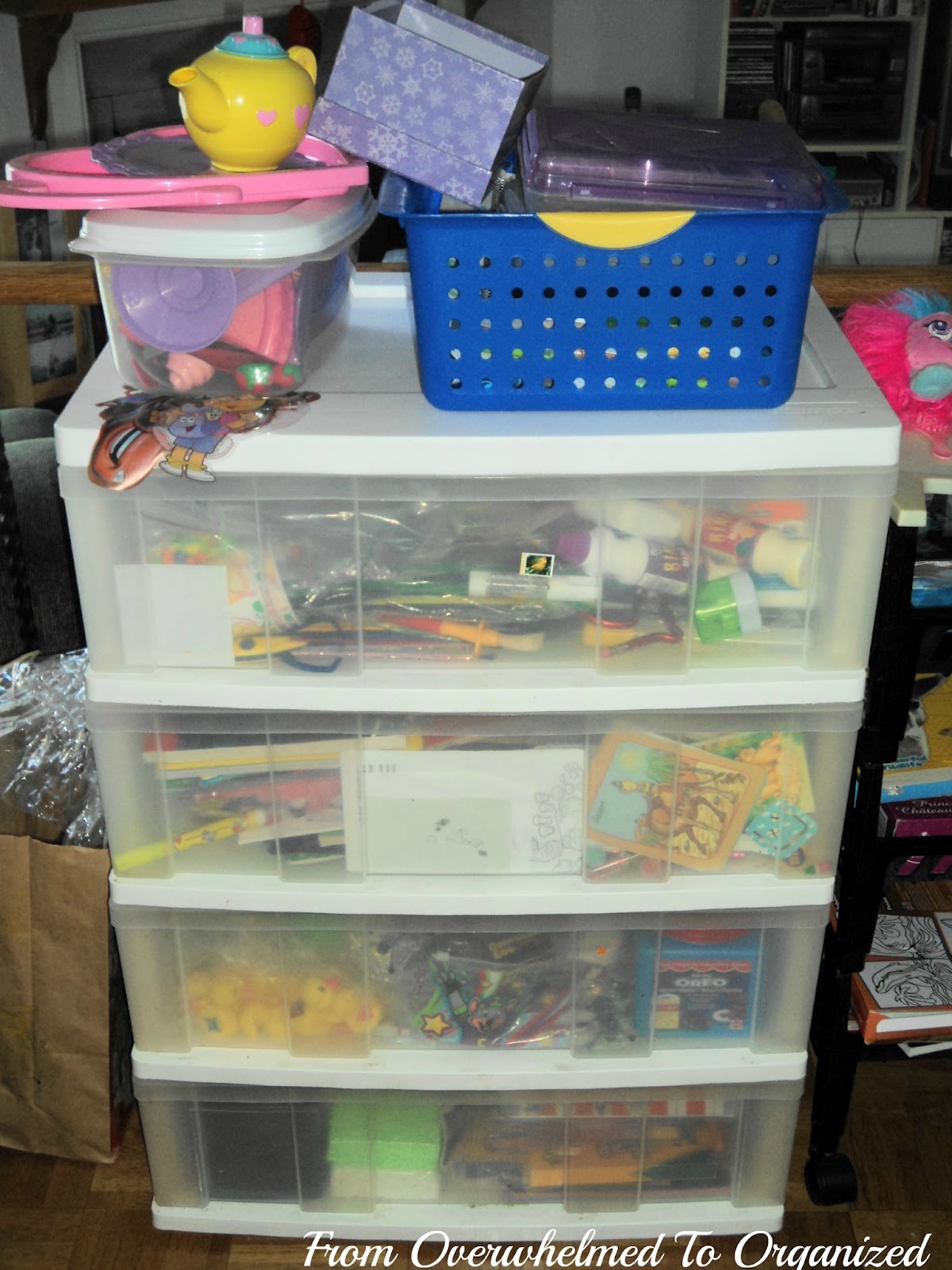 Organizing my kids' activity drawers From Overwhelmed to Organized Organizing my kids