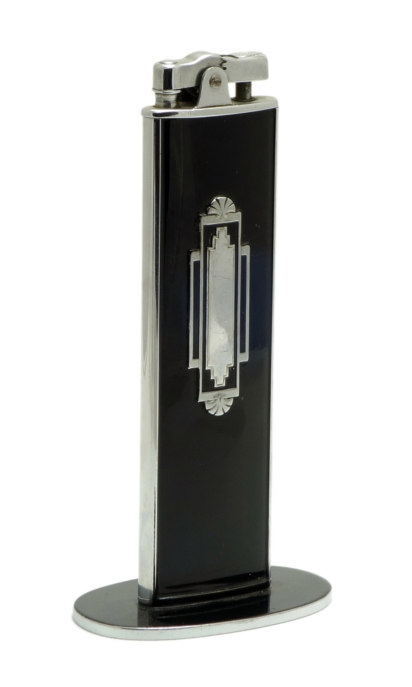 Table lighters collectors' guide Ronson Art Déco Table Lighter, 1934