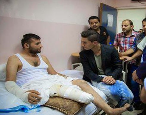 محمد عساف يزور جرحى قطاع غزة ويوجه رسالة مؤثرة محمد عساف يزور جرحى قطاع غزة ويوجه رسالة مؤثرة