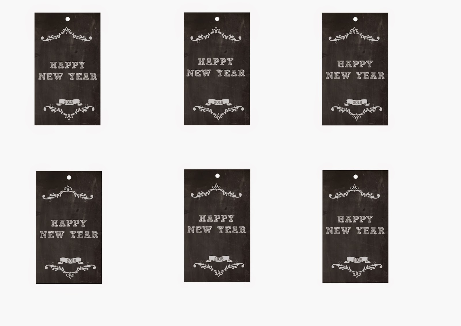 free printable happy new year 2015 tags