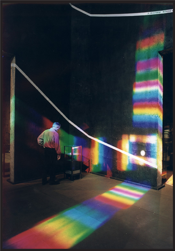 Black*Eiffel Solar Spectrum Art