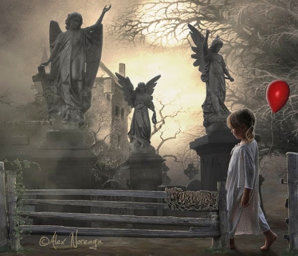 As foto-manipulações de fantasia e terror com mulheres de Alex Noreaga Alex Noreaga deviantart foto-manipulações photoshop mulheres sombrio fantasia terror
