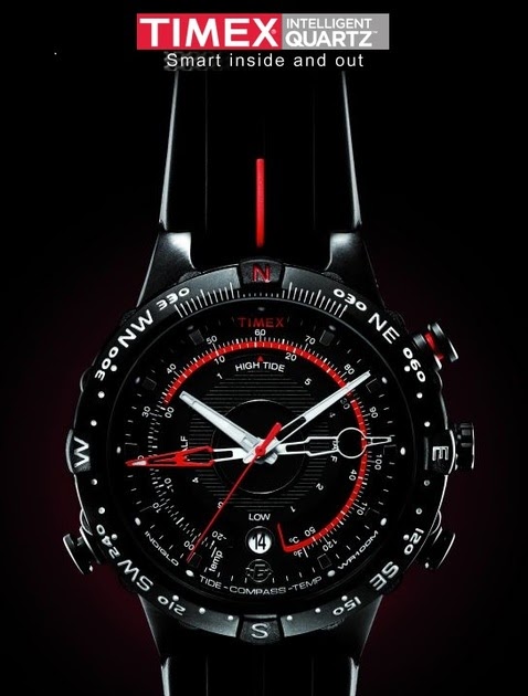 timex e tide temp compass watch