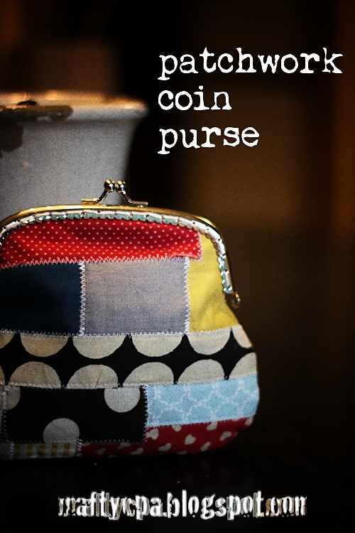 645 by the crafty cpa return on creativity patchwork coin purse