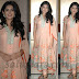 Deeksha Seth in Light Orange Salwar Kameez