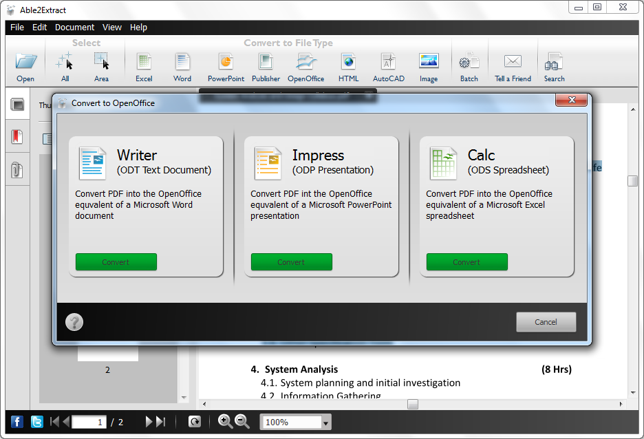 Convert Ventura Publisher Files In Openoffice