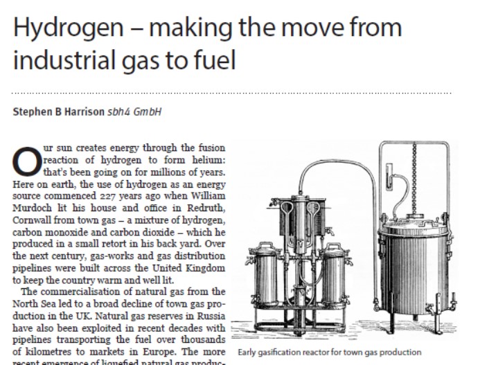 Hydrogen - making the move from industrial gas to fuel