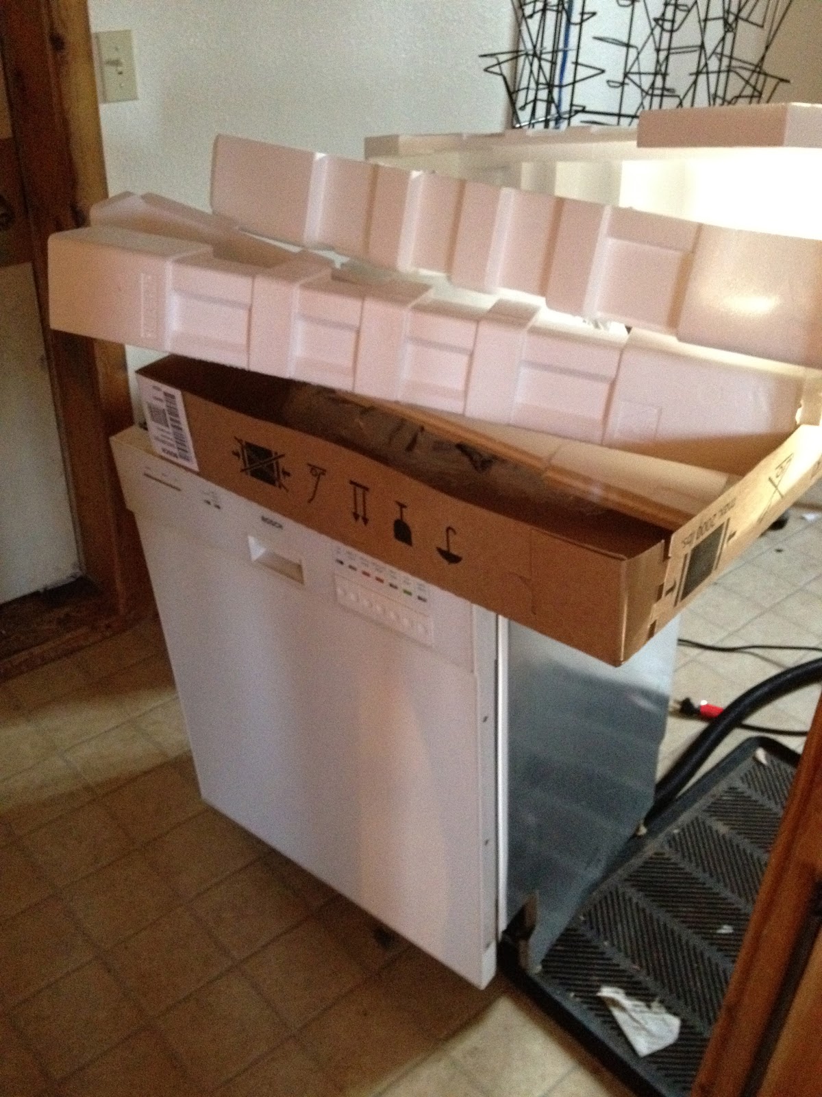 650 square feet Dad's Arctic Entryway Before & After