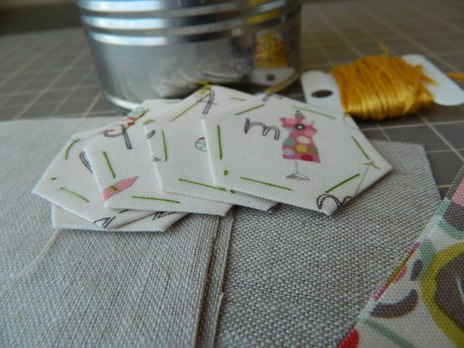 Weekend Doings Tutorial Fabric Covered Tin Can