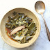 Collards with Barley Miso Pot Likker & Pepitas