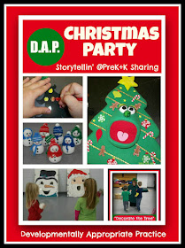 photo of: Developmentally Appropriate Christmas Party in Preschool via Storytellin' at PreK+K Sharing