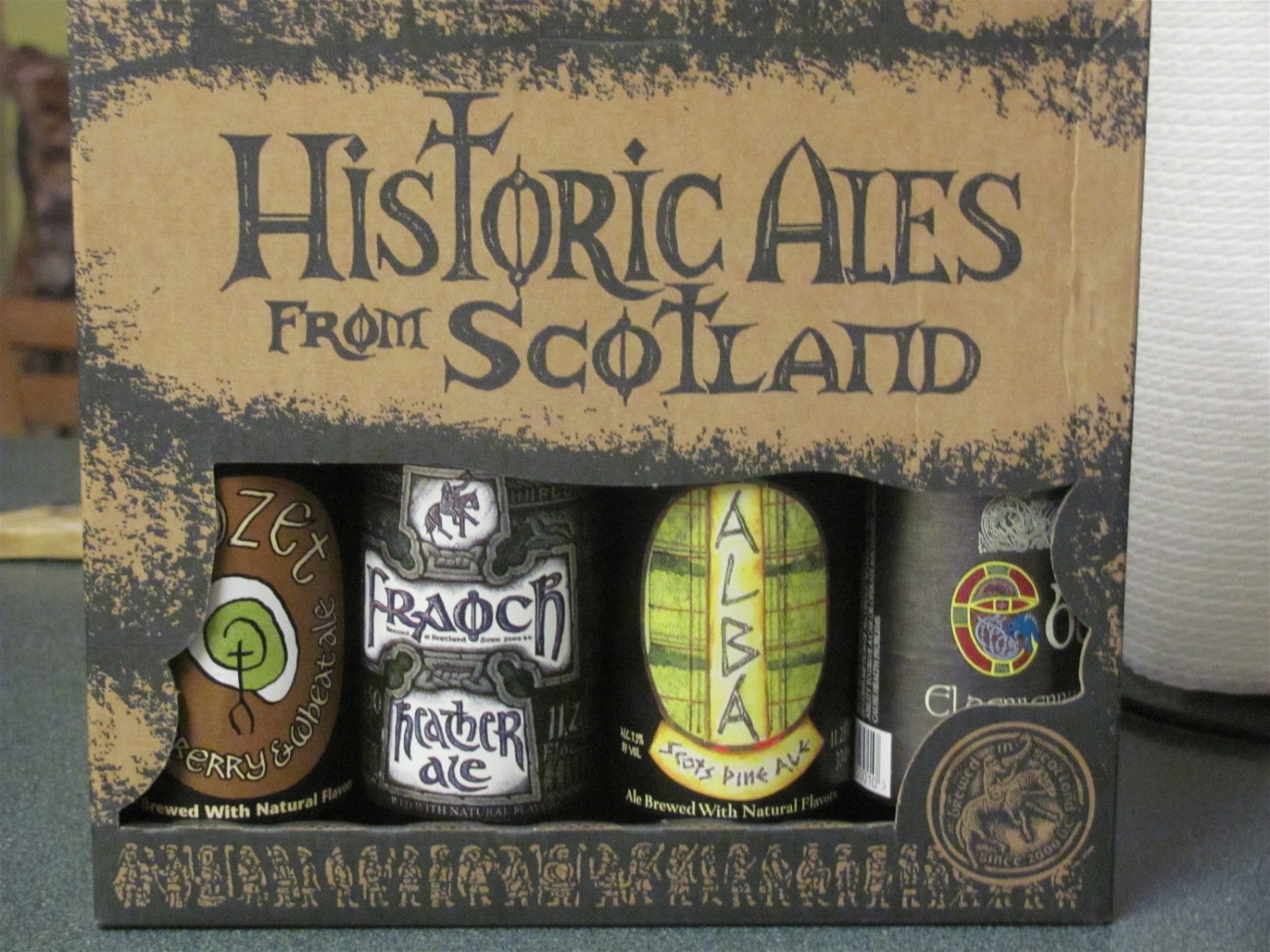 The World of Gord Beer of the Week Historic Ales of Scotland Gift Pack