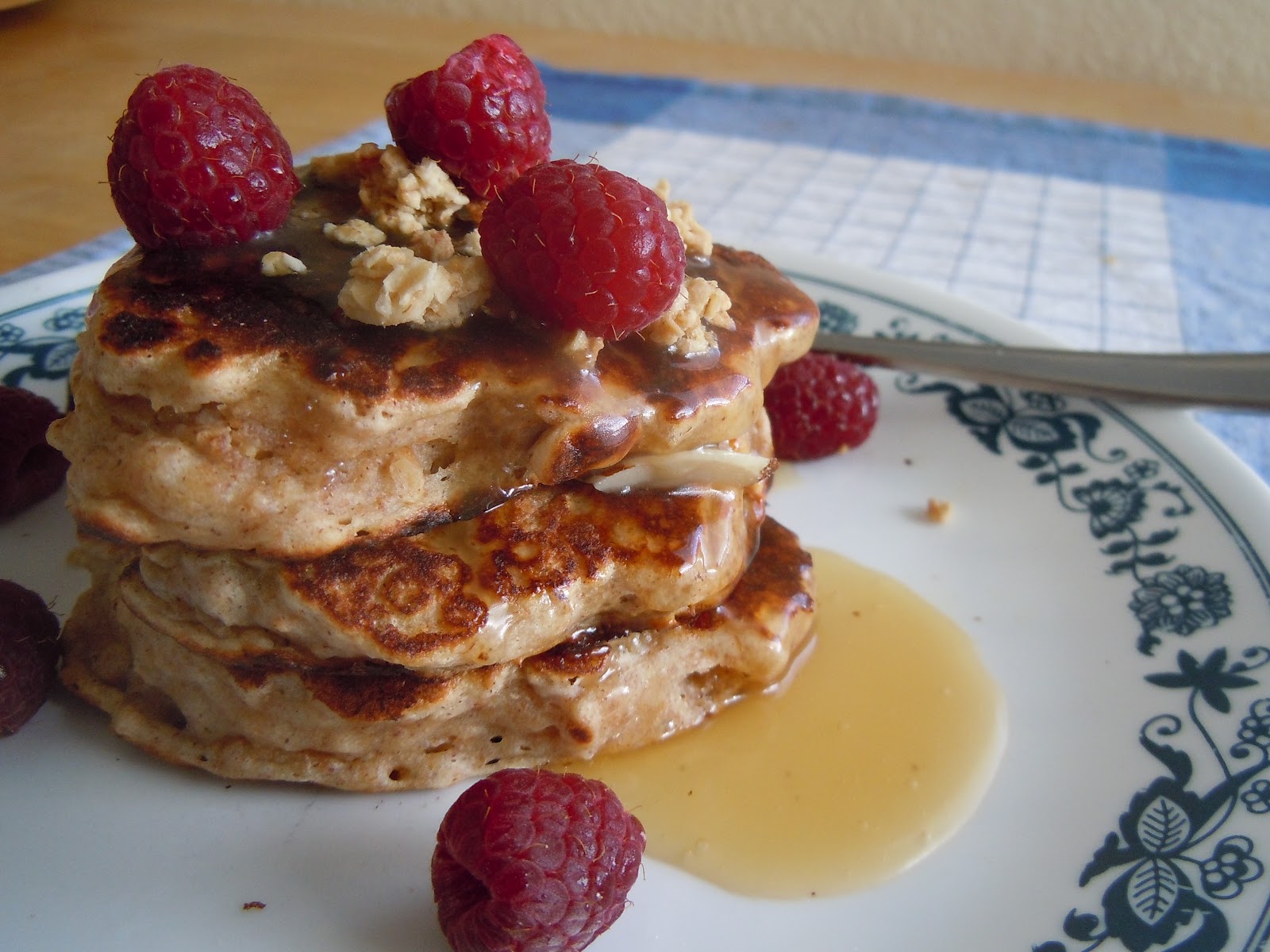 Fish Food Favorites GranolaYogurt Pancakes