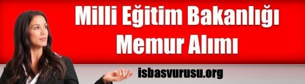 MEB memur alımı milli eğitim bakanlığı