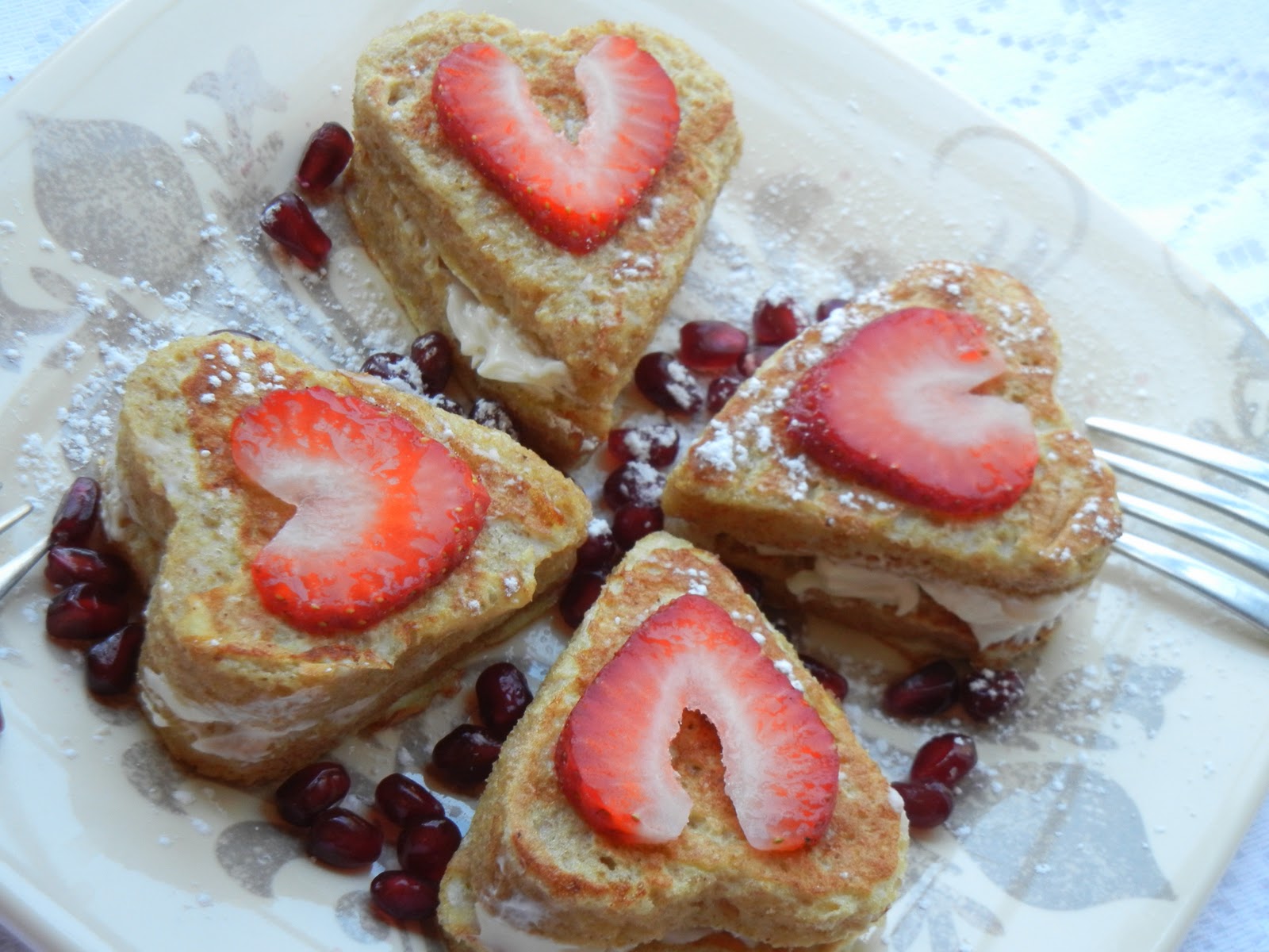Happy Valentine's Day Breakfast, Mini Stuffed French Toast Will Cook