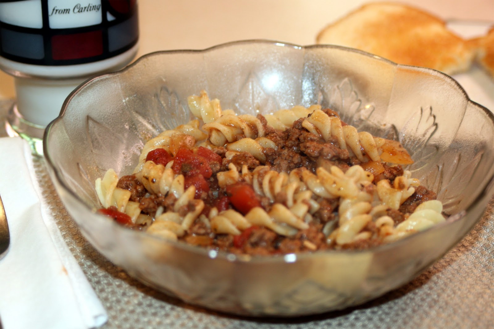 Forsythkid: Petite Rotini Goulash recipe!