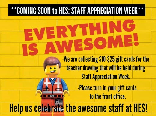 staff appreciation flyer