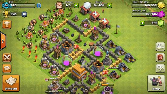 Update Town Hall Jangan terburu-buru Update Town Hall