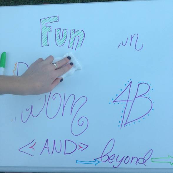 Dry Erase Surfaces Made Easy {A Bright Idea} Fun in Room 4B