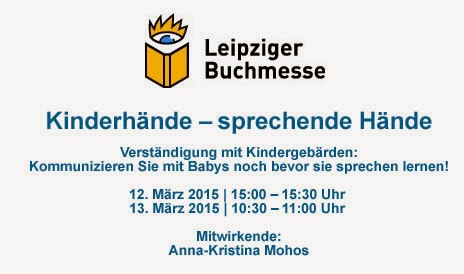 Kindergebärden auf der Leipziger Buchmesse Kindergebärden auf der Leipziger Buchmesse