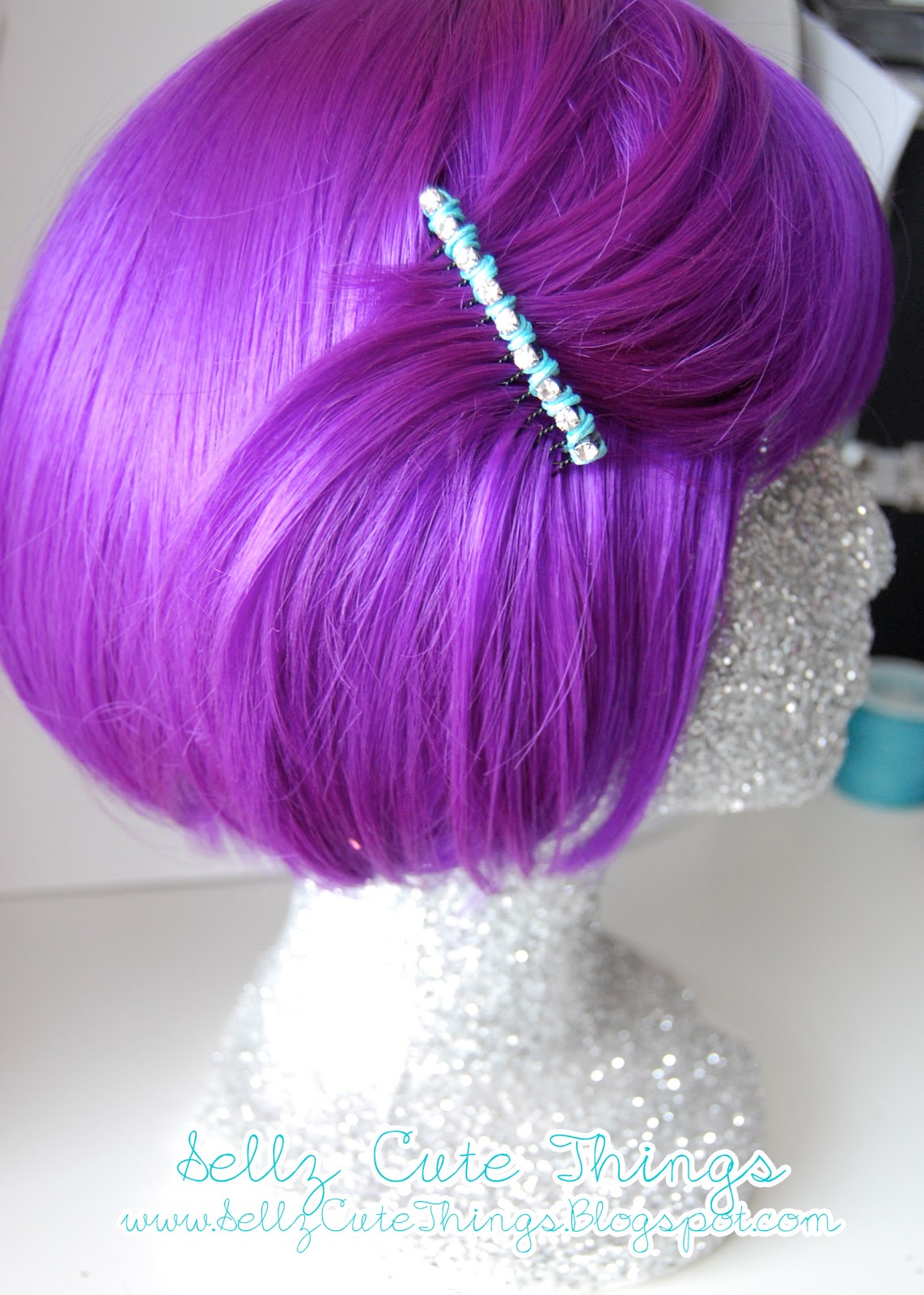 SellzCuteThings Hair Comb with Rhinestones Tutorial