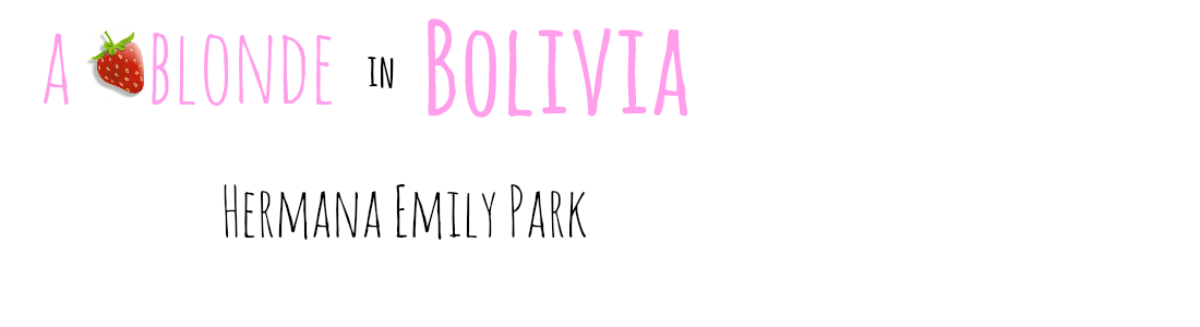 Strawberry Blonde in Bolivia