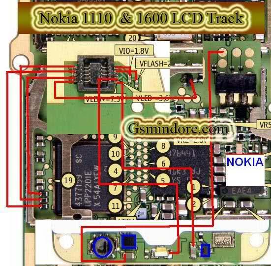 Nokia 1600 Lcd