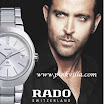 Hrithik Roshan Rado Watch - Print Ad