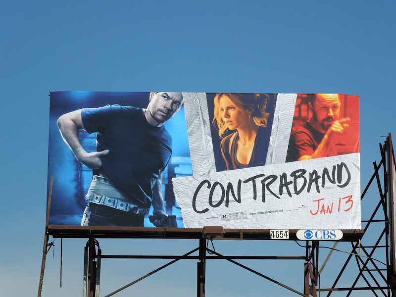 Contraband movie billboard