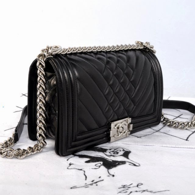 Boy Chanel Bags Handbags Flap Bag Medium Small Large Boy Chanel Flap Bag Black Silver Hardware