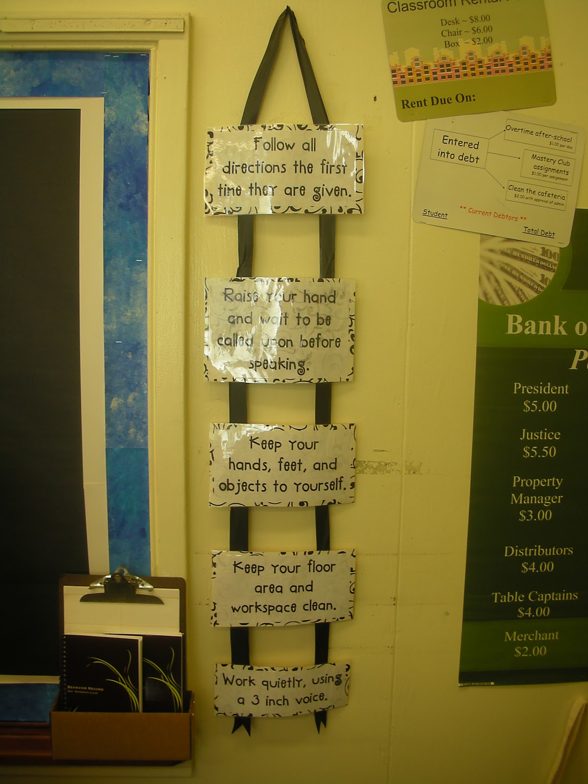 Classroom Rules...and a Classroom Rules...and a