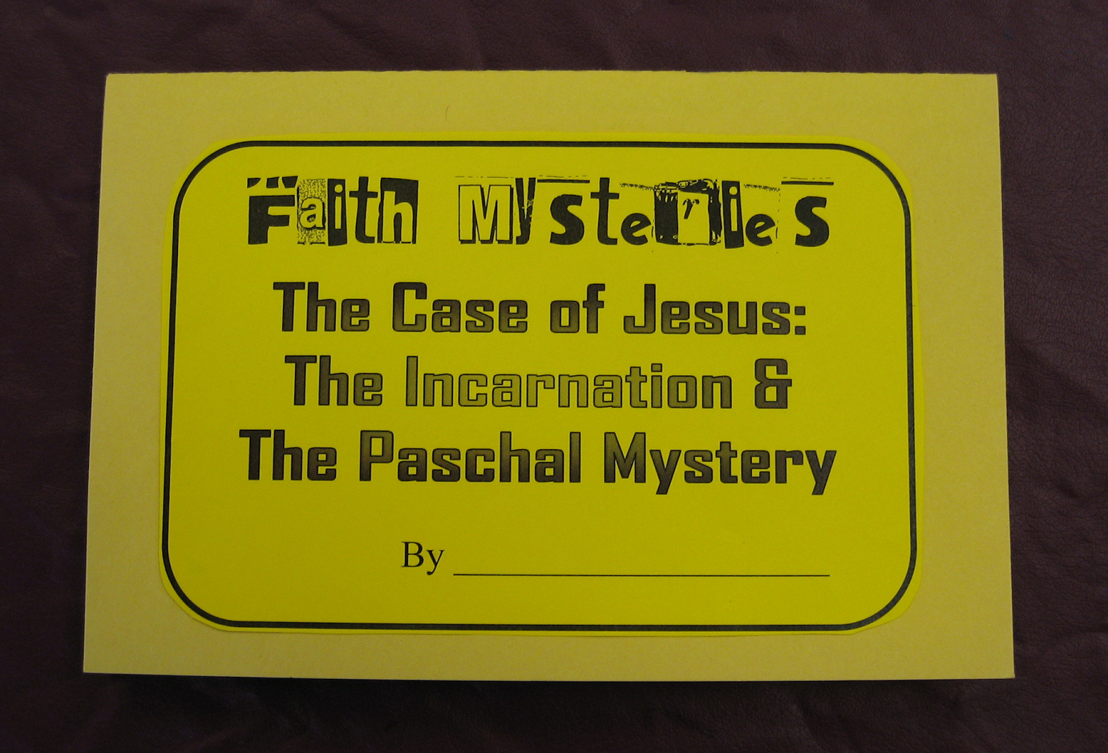 the paschal mystery book pdf