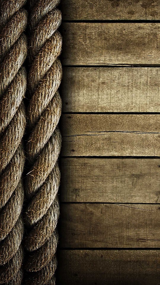 Rope And Wood Lockscreen Clean  Android Best Wallpaper