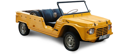 In 1968 French auto maker Citro n launched the M hari a small utility car 