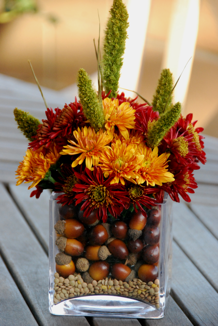 fireflies and jellybeans 10 easy fall centerpiece ideas paper flower table runner